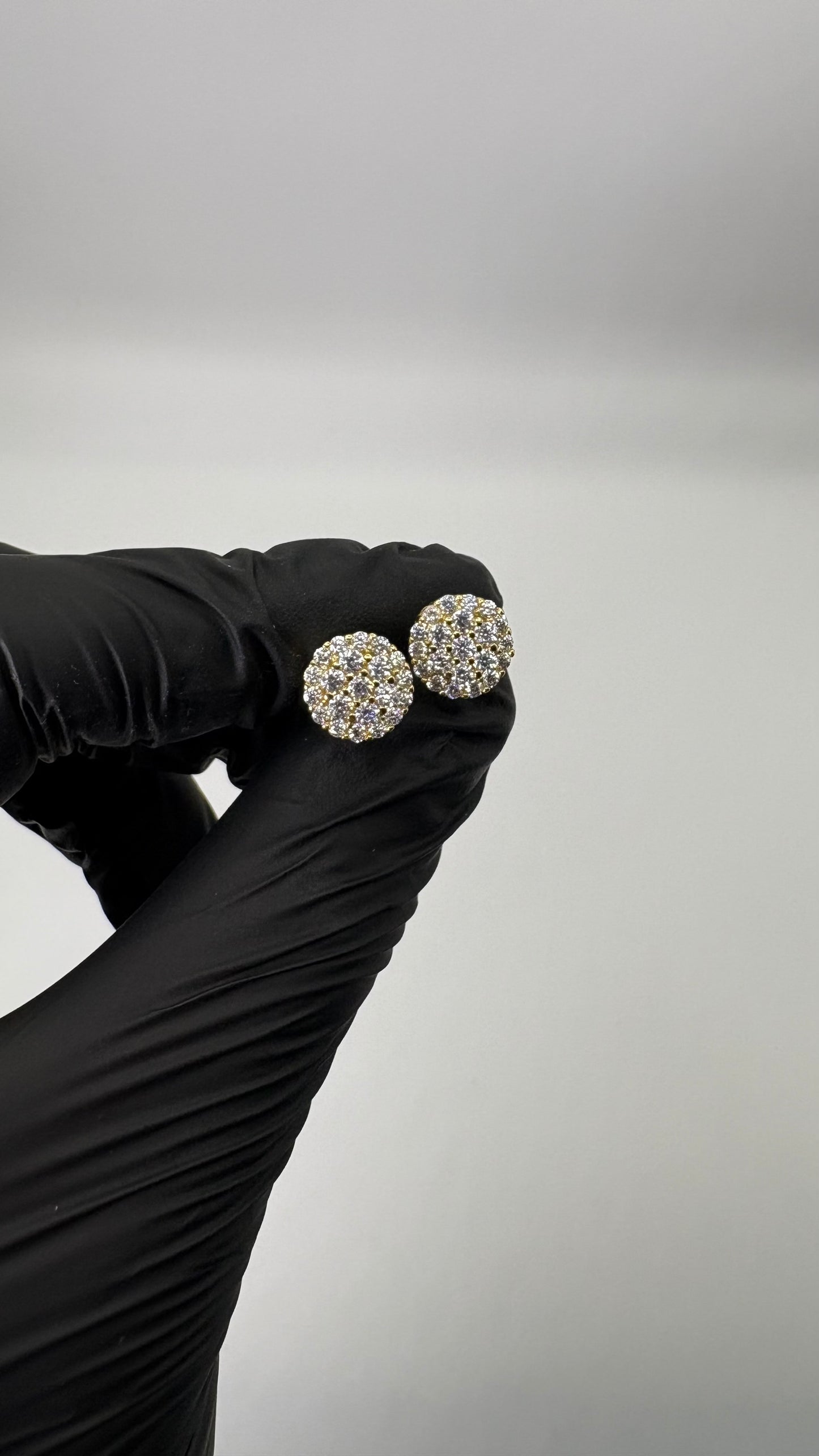 Circle Cluster Earrings