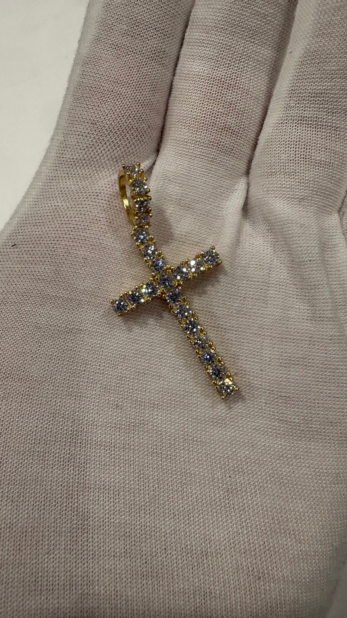 Yellow Gold Cross Pendant