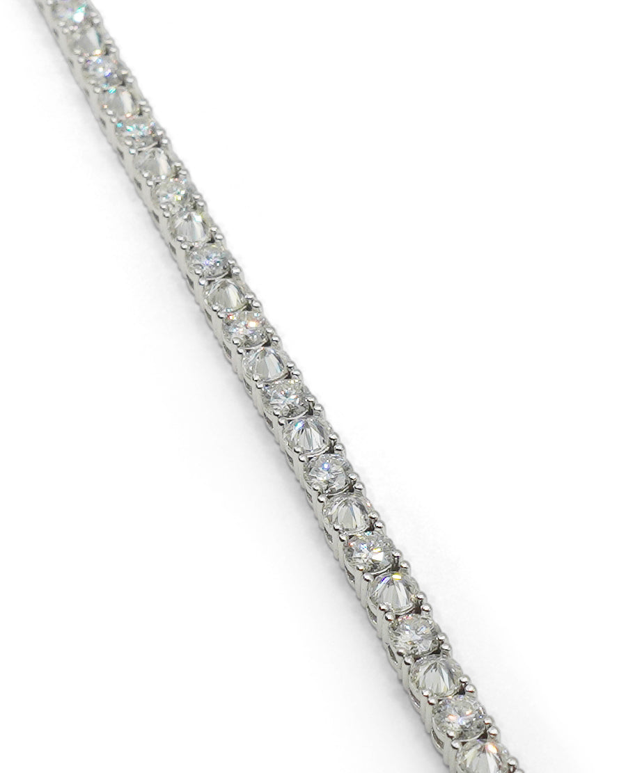 Reverse Set Tennis Bracelet