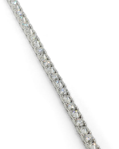 Reverse Set Tennis Bracelet