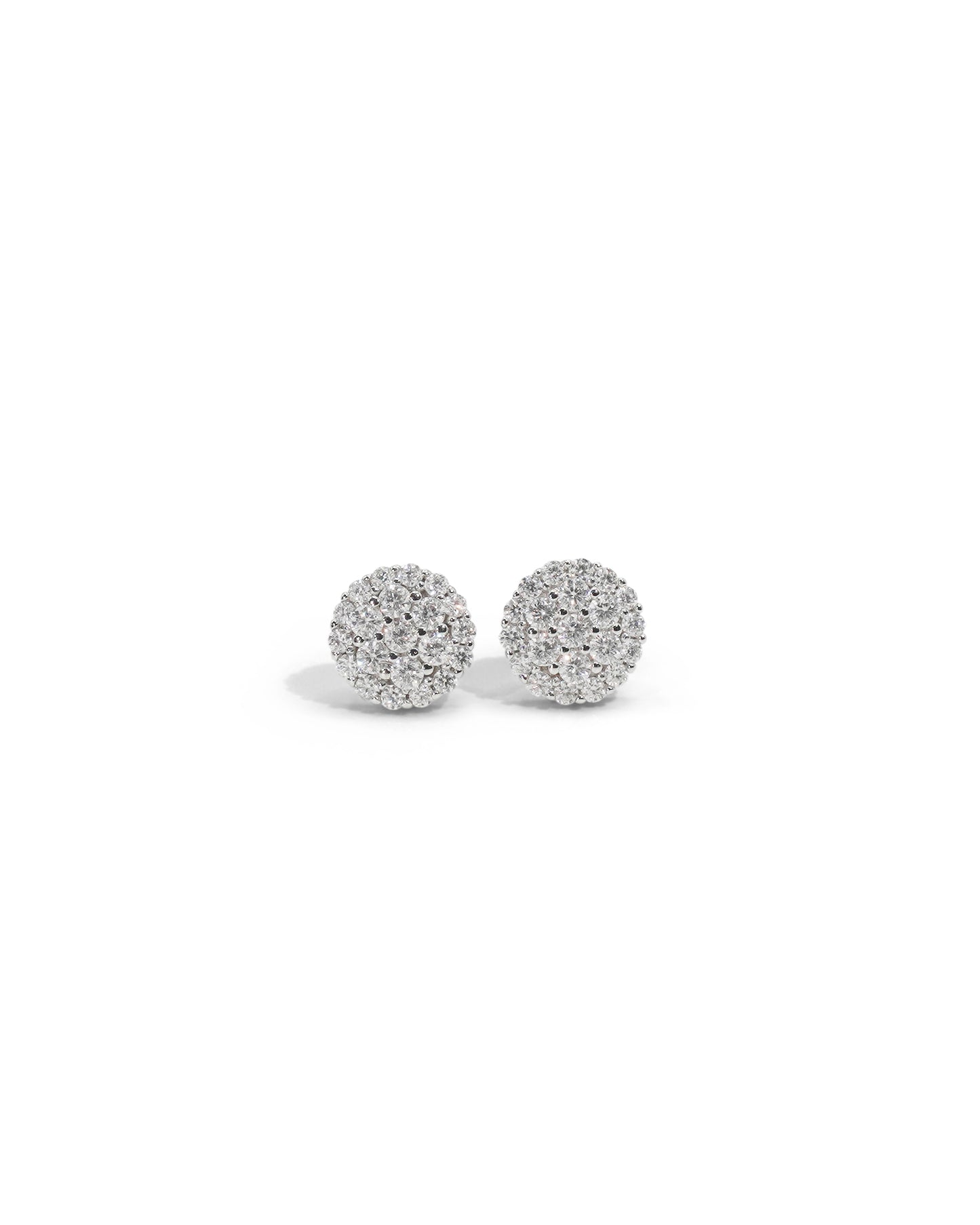 Circle Cluster Earrings