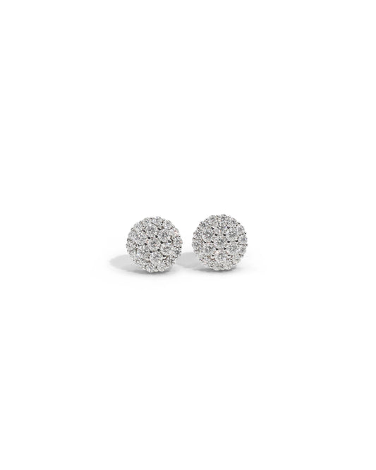 Circle Cluster Earrings