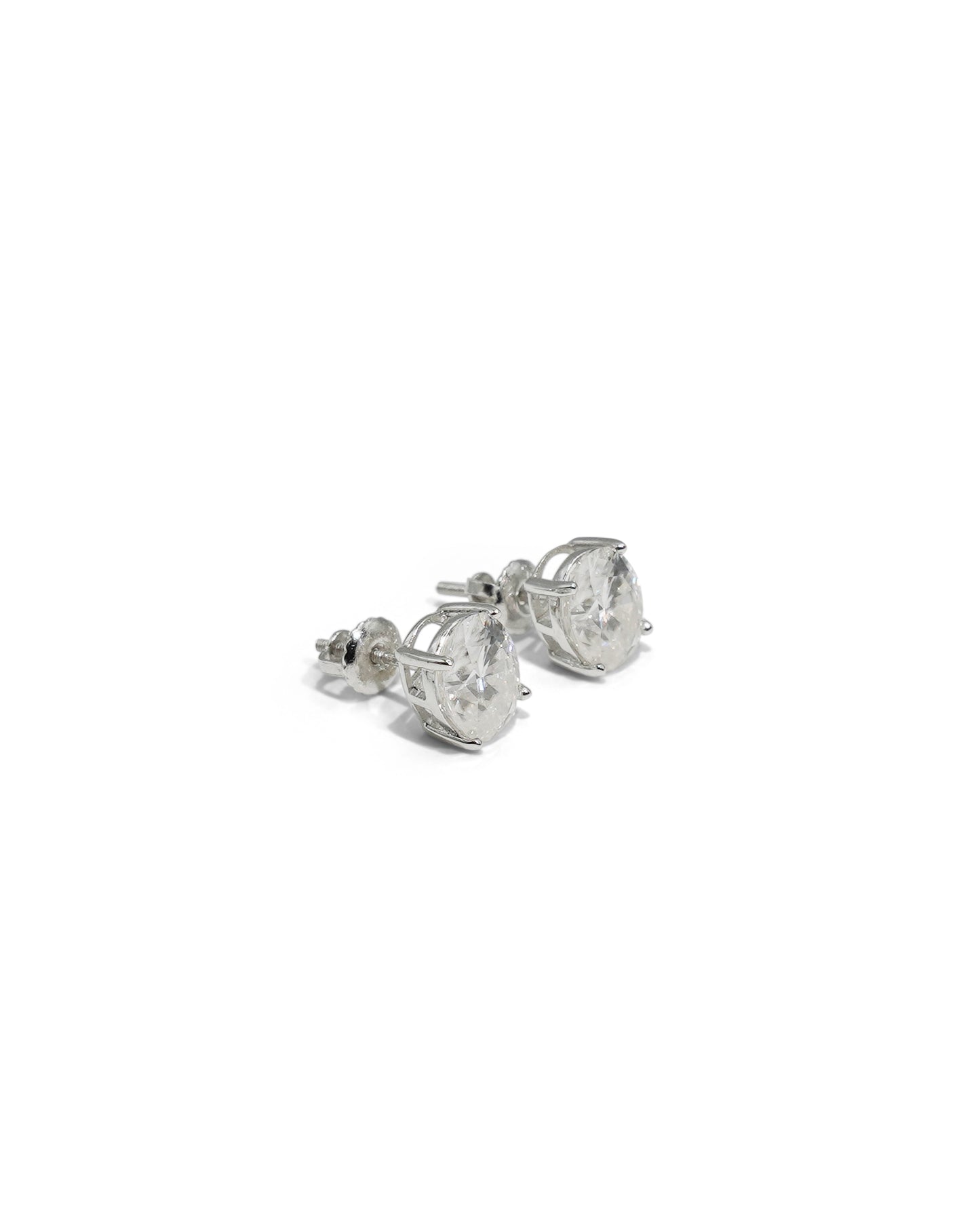 Oval Cut Earrings