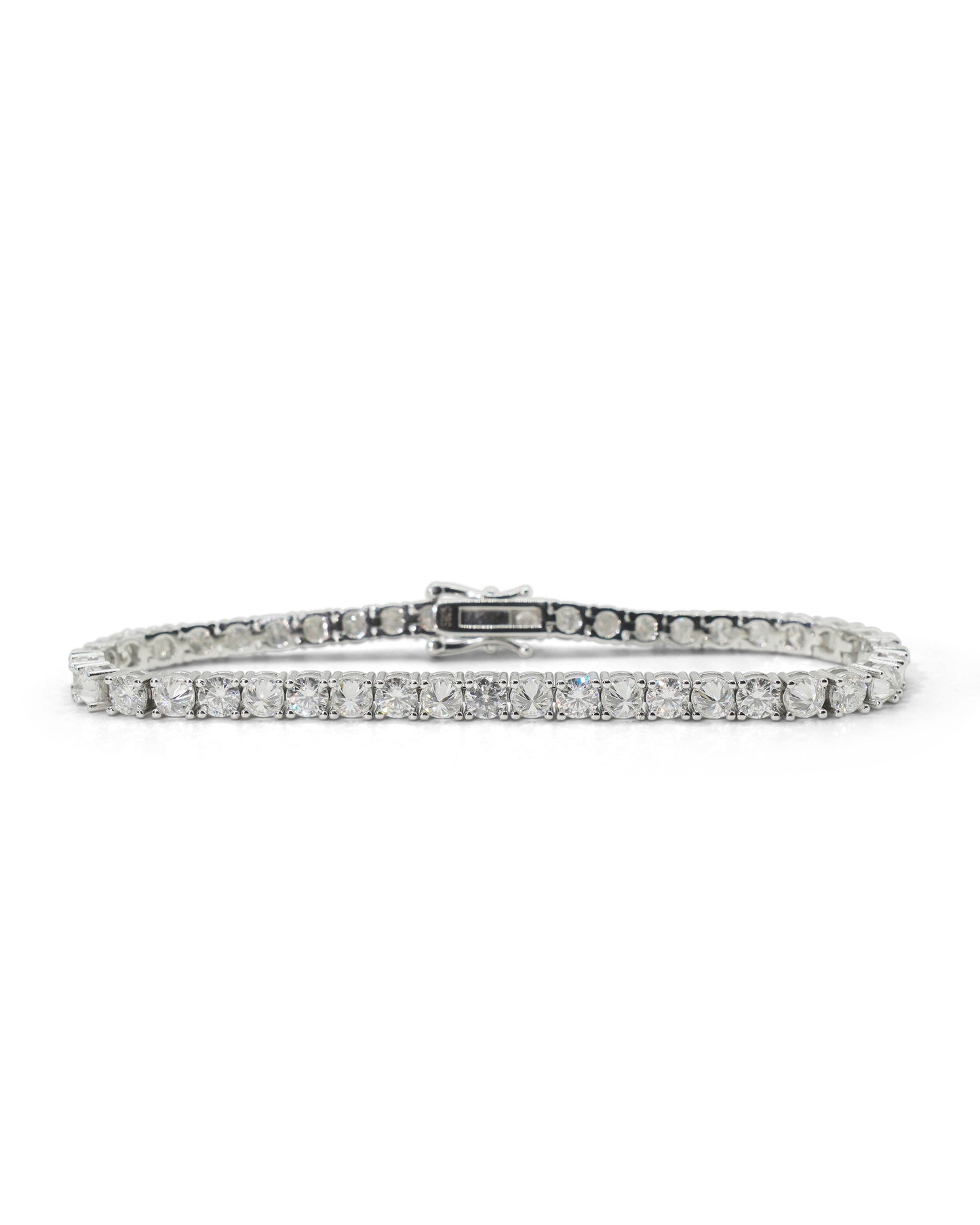 Reverse Set Tennis Bracelet
