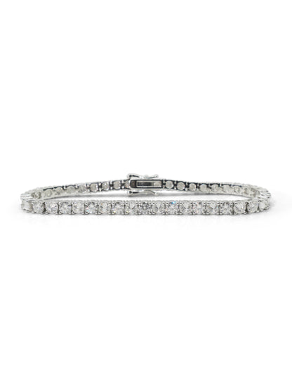 Reverse Set Tennis Bracelet