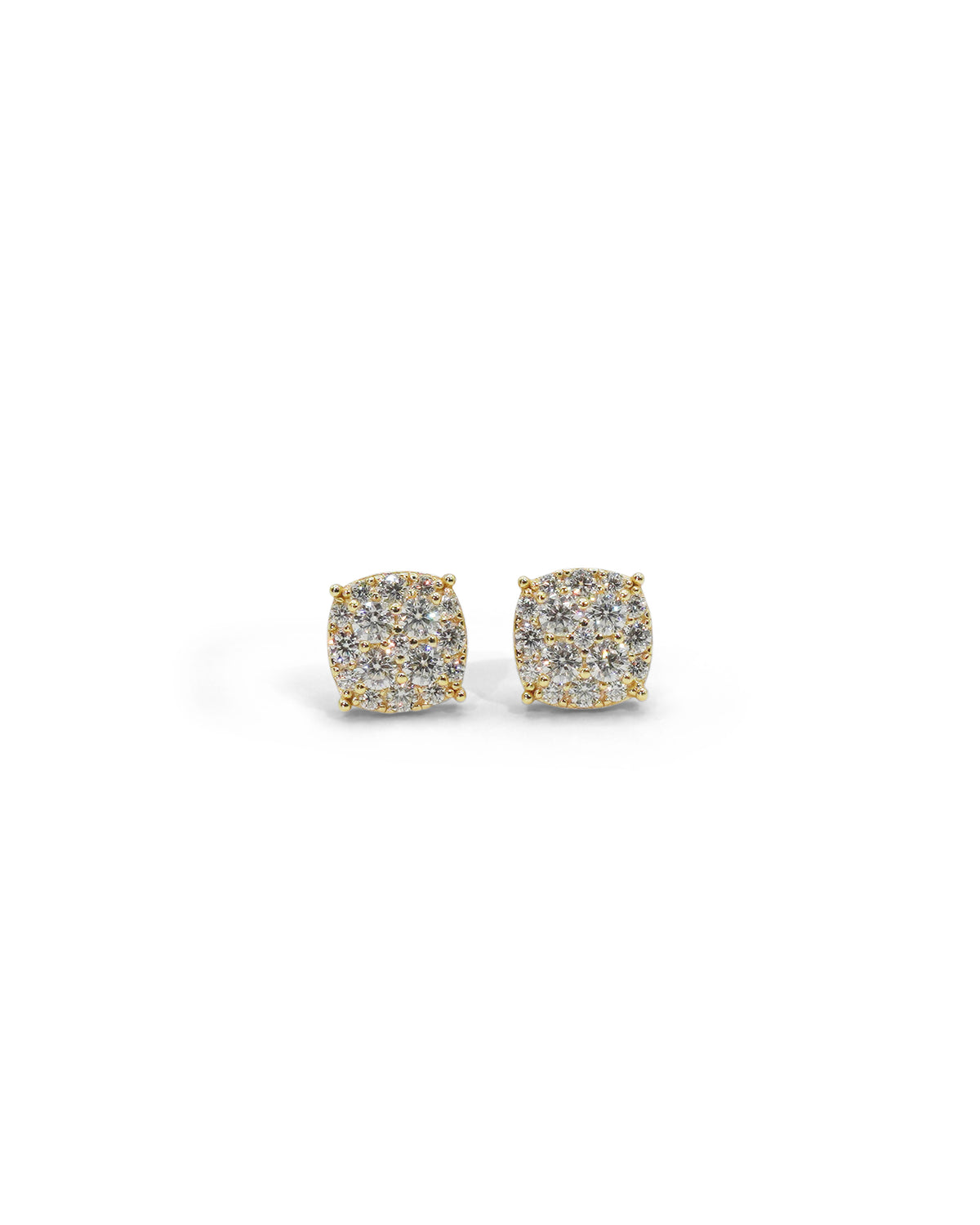 Square Cluster Earrings