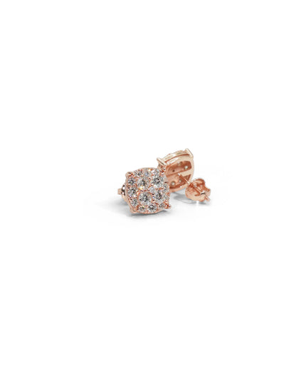 Square Cluster Earrings