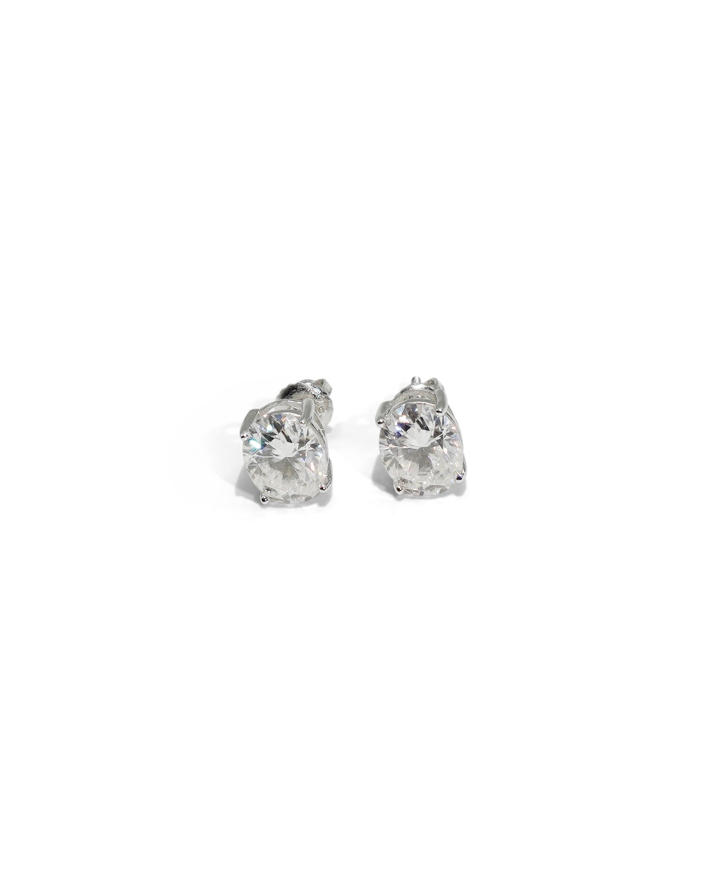 Oval Cut Earrings
