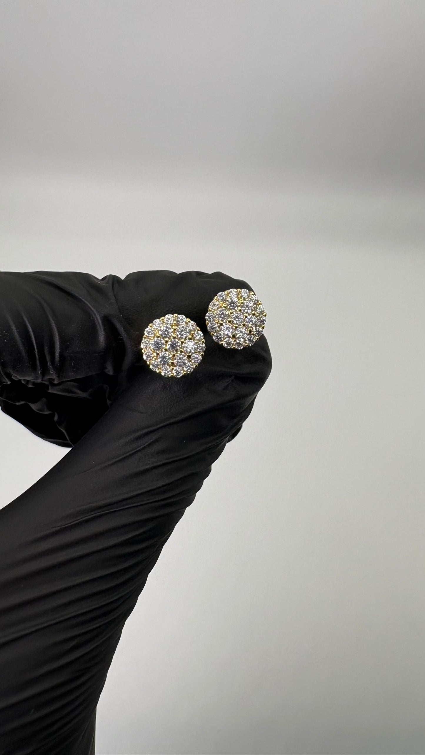 Circle Cluster Earrings