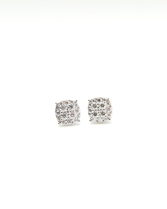 Square Cluster Earrings
