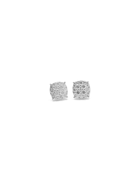Square Cluster Earrings