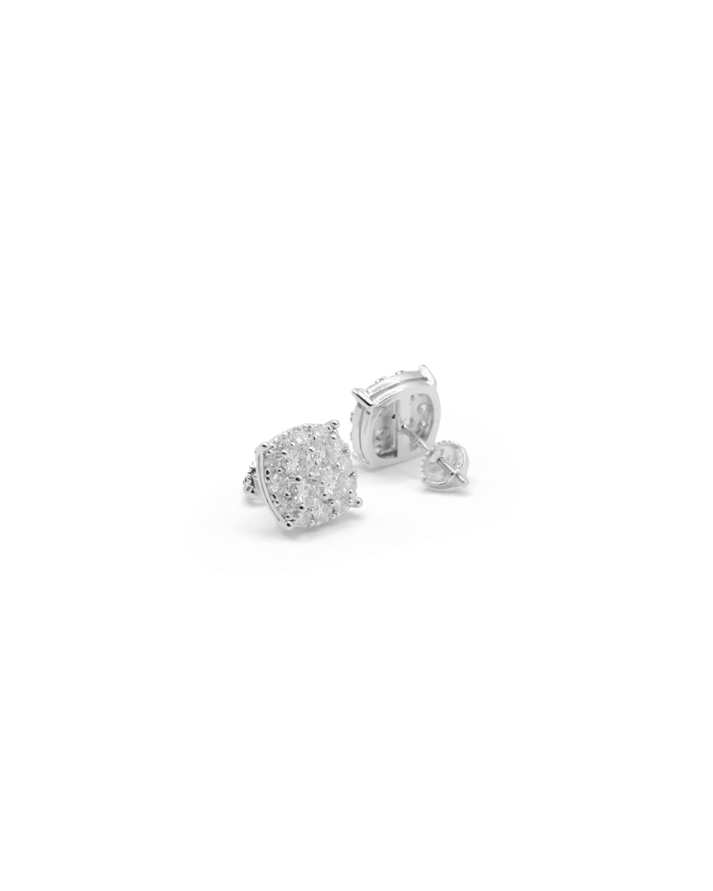 Square Cluster Earrings