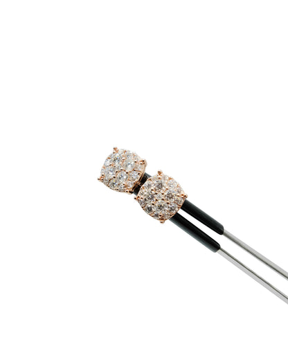 Square Cluster Earrings