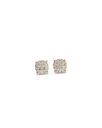 Square Cluster Earrings