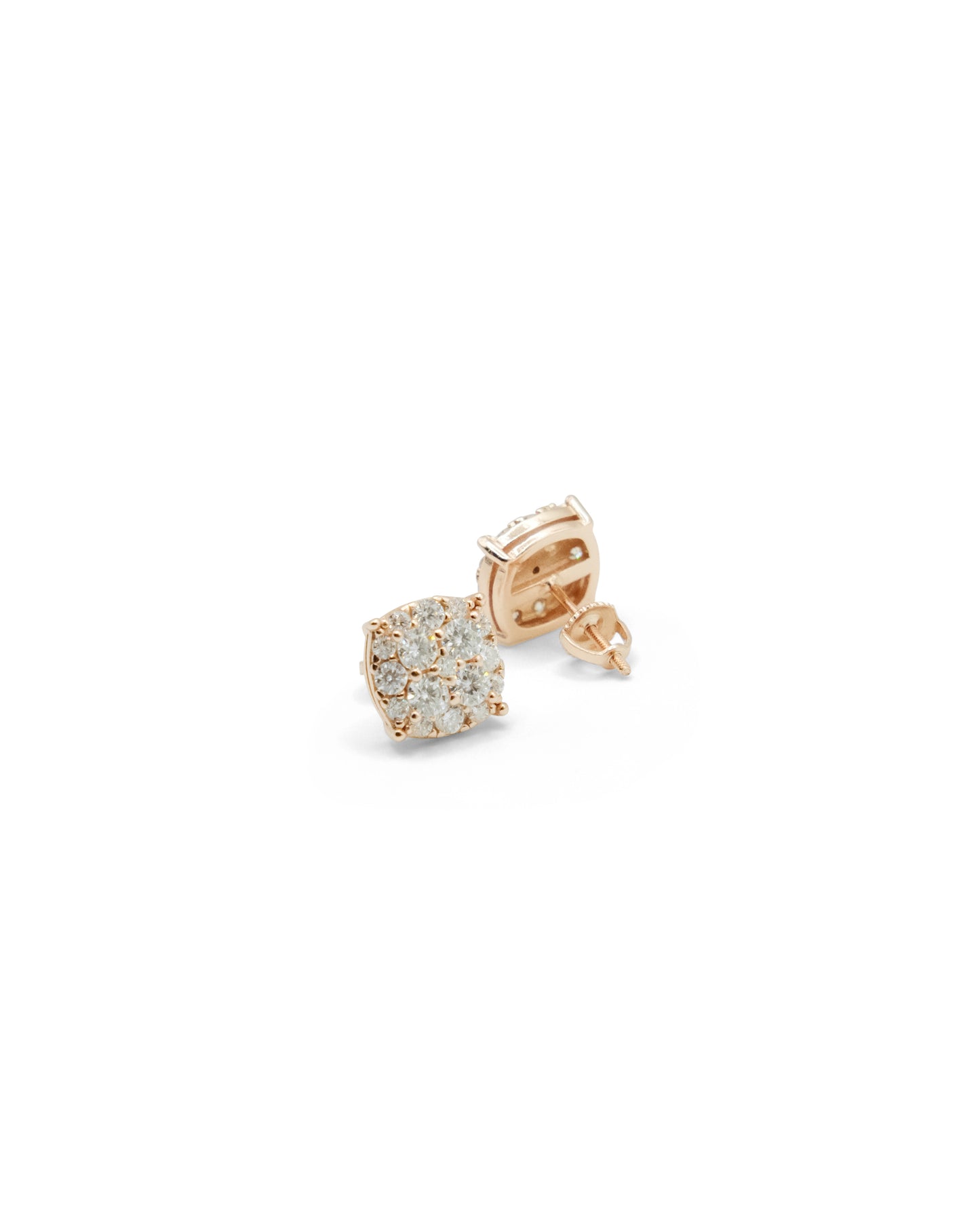 Square Cluster Earrings