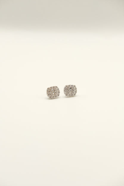 Baguette Cluster Earrings