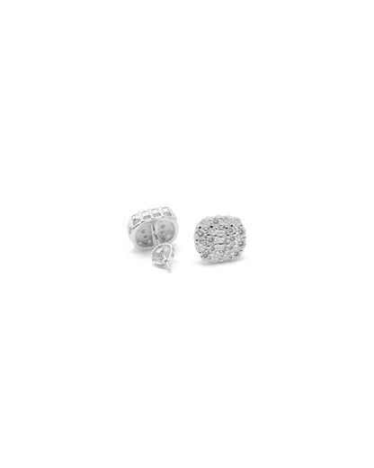 Baguette Cluster Earrings