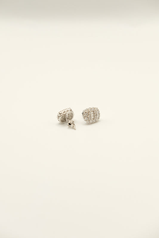 Baguette Cluster Earrings