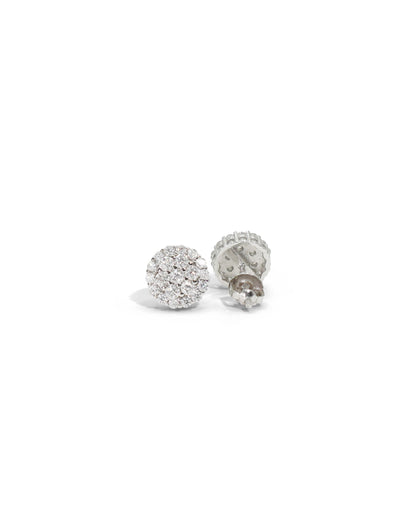 Circle Cluster Earrings