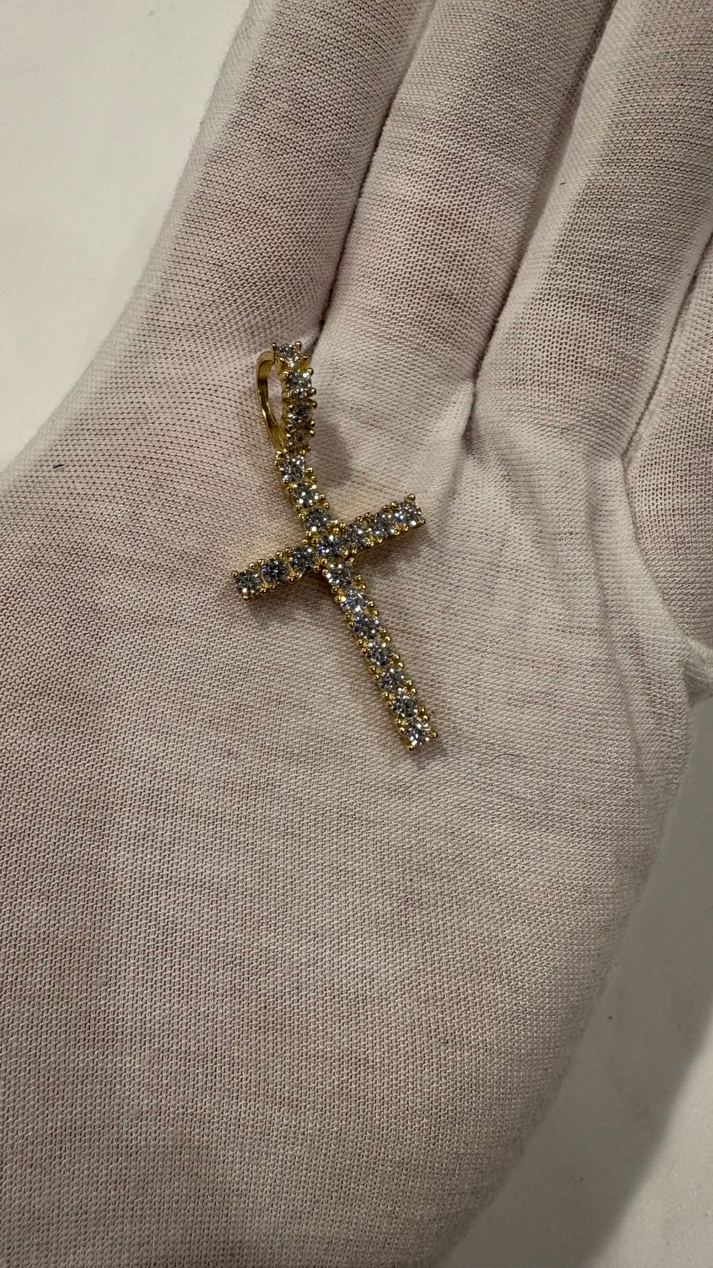 Yellow Gold Cross Pendant