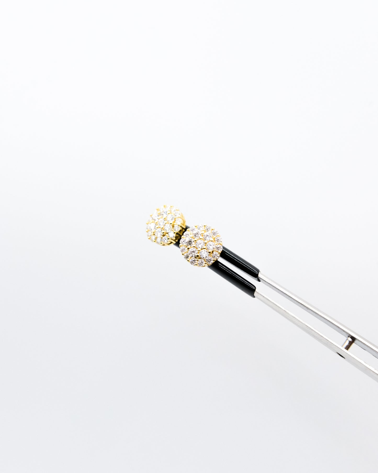 Circle Cluster Earrings