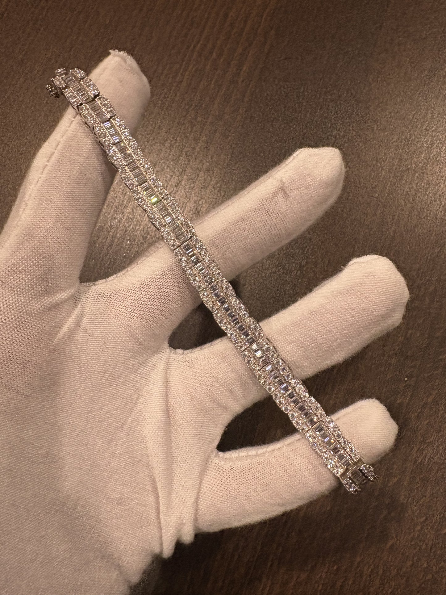 8.5 mm Baguette Bracelet