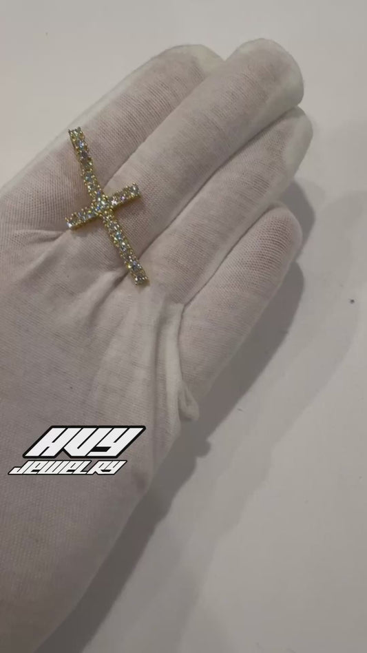 Yellow Gold Cross Pendant